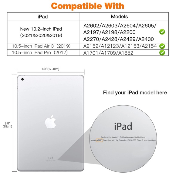 iPad Case - EVA material (iPad Air 3/iPad 9th Gen) in Pink - Picture 5 of 6